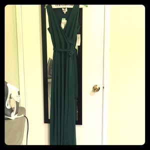 Dixie Faux Wrap maxi dress